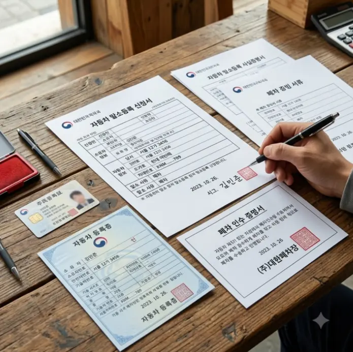 자동차-폐차시-필요서류