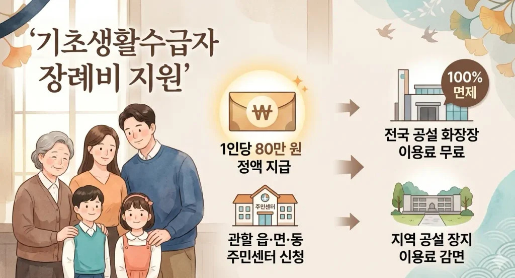 기초생활수급자-장례비-지원