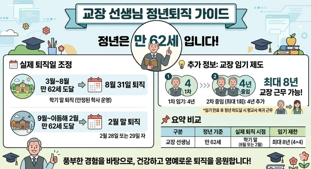 교장-선생님은-몇-살에-정년퇴직